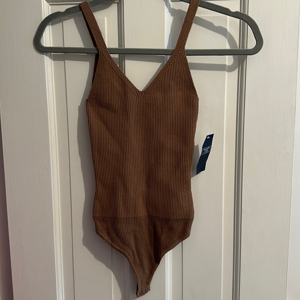 Abercrombie Light Brown Bodysuit